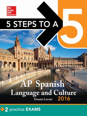 cover image of 5 Steps to a 5 AP Spanish Language with Downloadable Recordings 2016